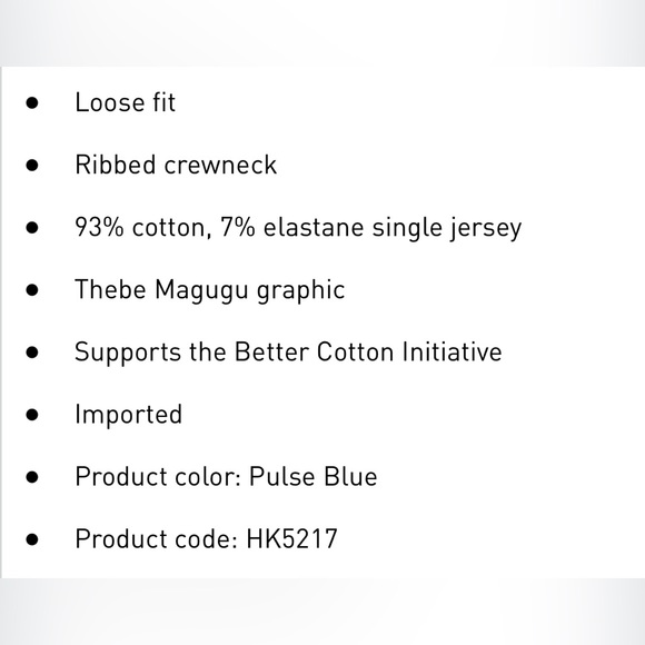 THEBE MAGUGU LOOSE TEE One Size Fits All - Picture 2 of 2